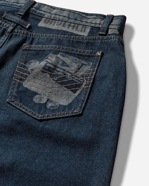 Jean Paul Gaultier Blue Women S Trompe L Œil Jeans Indigo