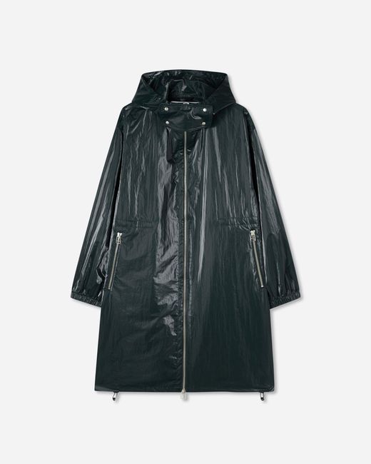 Oamc Peacemaker Blue S Tech Coat Midnight for men