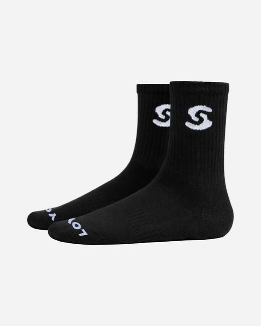 Stills Black Love Socks for men