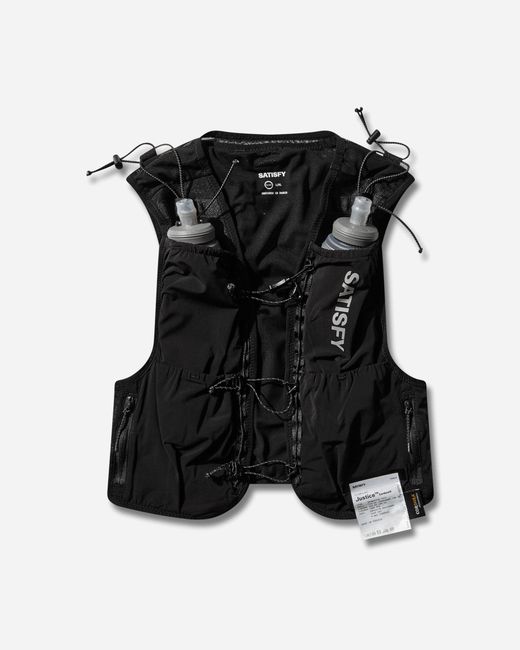 Satisfy Black Men S Men S Justice Cordura 5l Hydration Vest for men