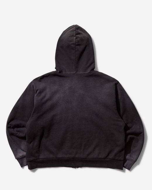 1017 ALYX 9SM S Garment Dye Reversible Zip-Up Hoodie Washed