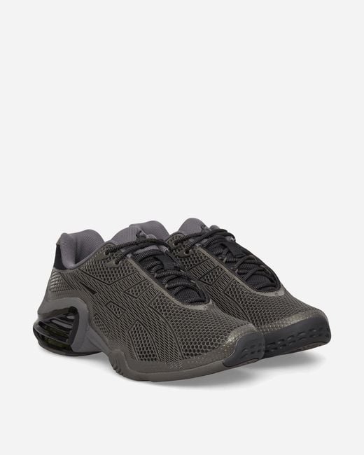 Asics Black Novalis Gel-Teremoa Ii Sneakers Dark Gull for men
