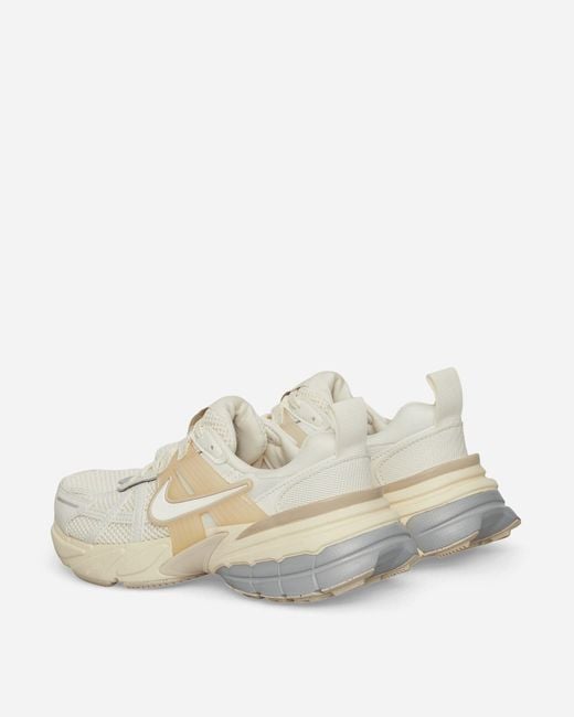Nike White S V2K Run Sneakers Pale Ivory Coconut Milk