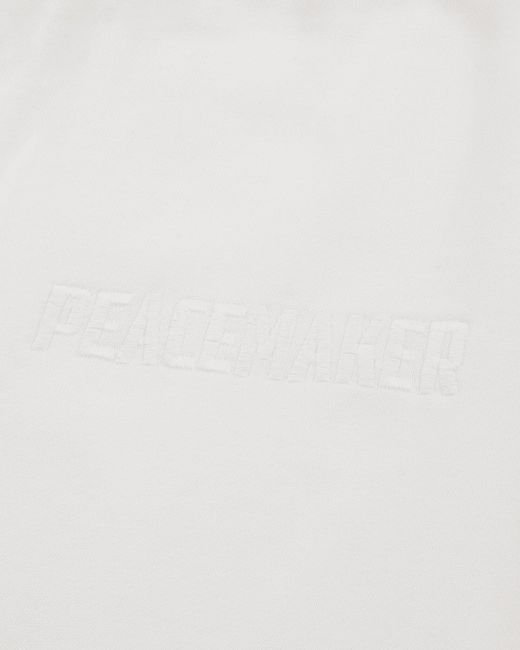 Oamc Peacemaker White S Loose Fit Sweatpants for men