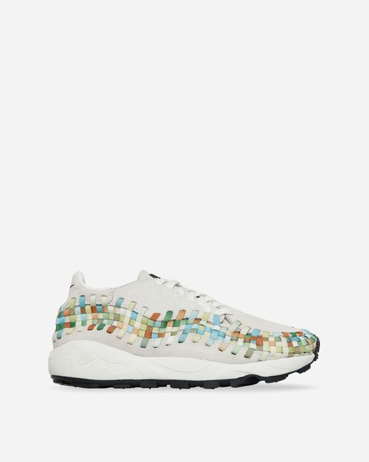 Nike White S Air Footscape Woven Sneakers Summit