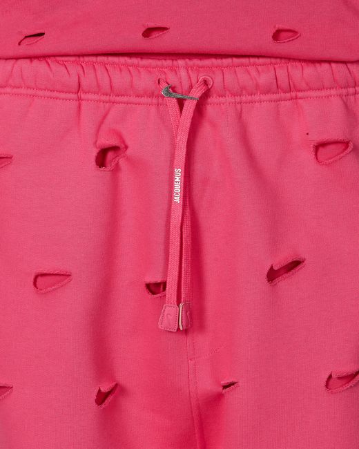 Nike Pink Jacquemus Swoosh Sweatpants Watermelon for men