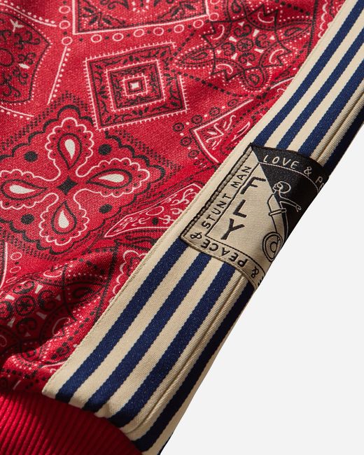Kapital Red S Smooth Jersey Cookie Bandana Track Jacket for men
