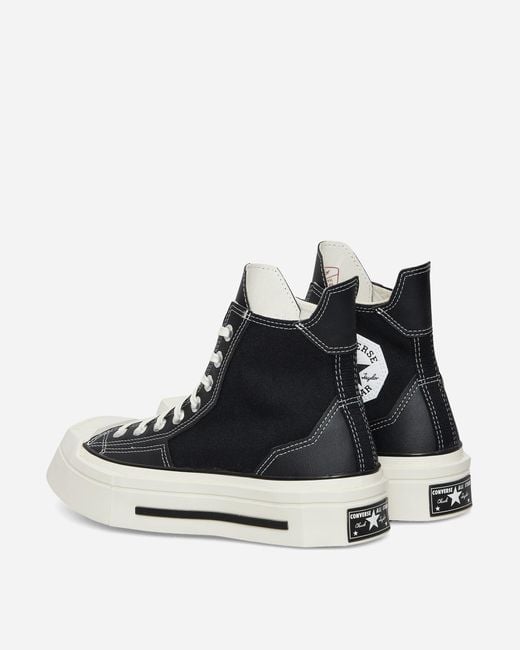 Converse Black Chuck 70 De Luxe Squared Sneakers for men