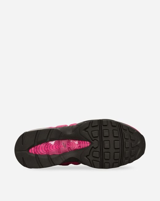 Nike Pink Air Max 95 Sneakers Fireberry for men