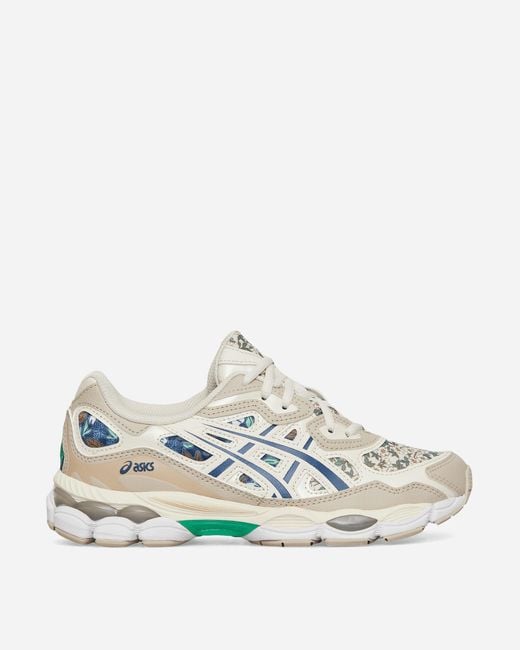 Asics White Wmns Gel-nyc Sneakers Oatmeal / Simply Taupe