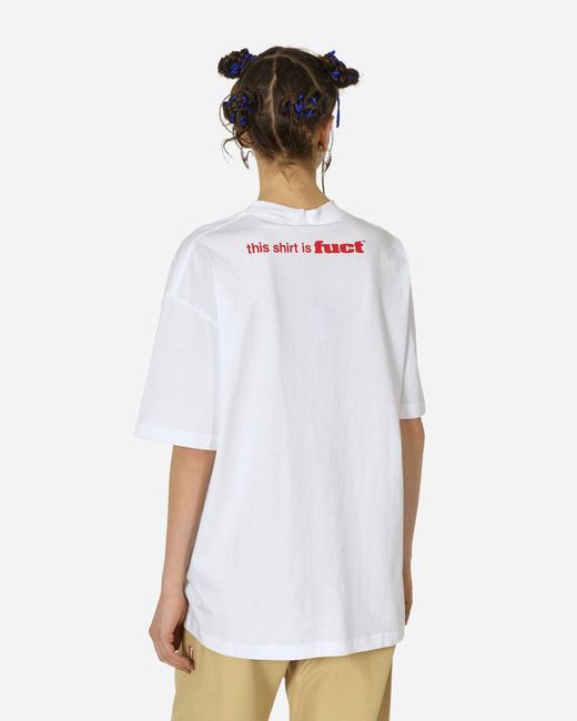 Fuct White Stigmata Wounds T-shirt