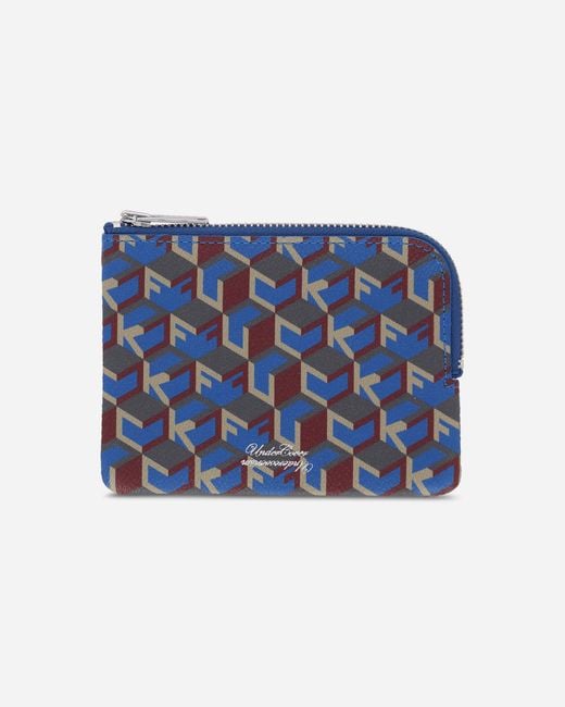 Undercover Blue Signature Pvc Pouch Black for men