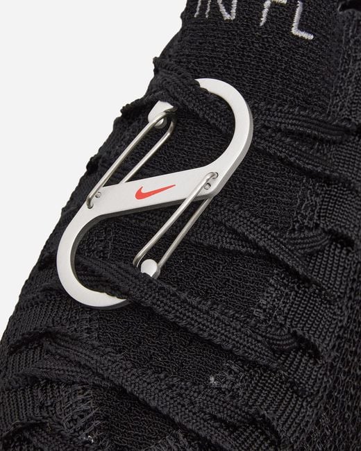 Nike Black Air Zoom Alphafly 3 Sneakers Metallic Bright Crimson for men