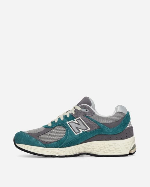 New Balance Blue 2002r Sneakers New Spruce / Grey for men