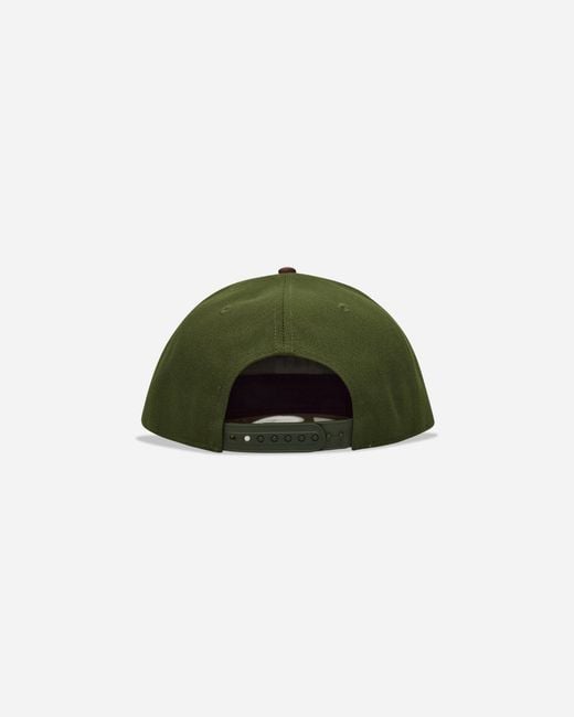 KTZ La Dodgers Mlb Suede Visor 9forty E-frame Cap Dark Green for men