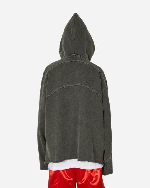 LUEDER Green Kim Soft Armour Hoodie Charcoal for men