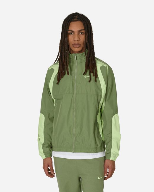 Nike Green Nocta Woven Track Jacket Oil for men
