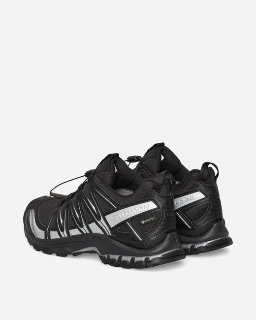 Salomon Black Xa Pro 3d Gore-tex Sneakers / Silver for men
