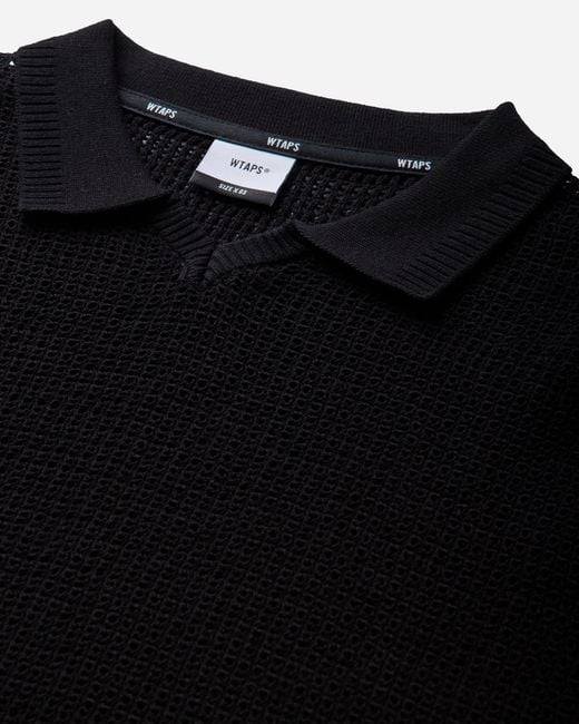 (w)taps Black S Dup Sweater for men