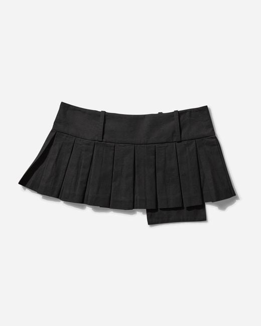Nii HAI Black Women S Overpacker Mini Skirt