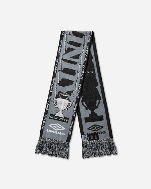 Umbro Blue Cult Unity Scarf Black / Grey for men