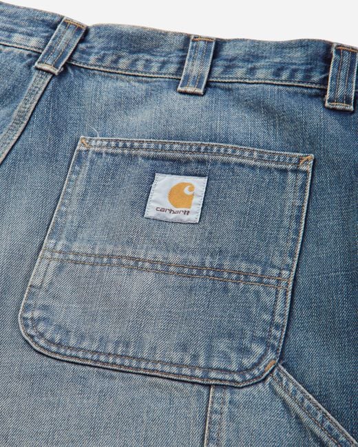 Carhartt Blue S Og Single Knee Pants (Worn Used Wash) for men
