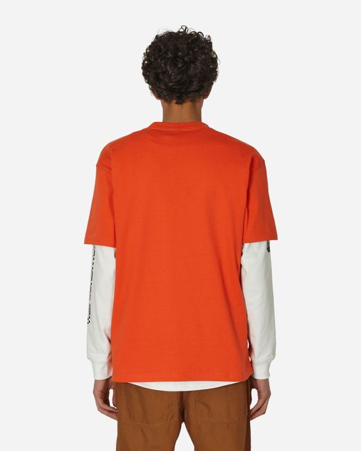 Nike Orange Acg Logo T-Shirt Cosmic Clay for men