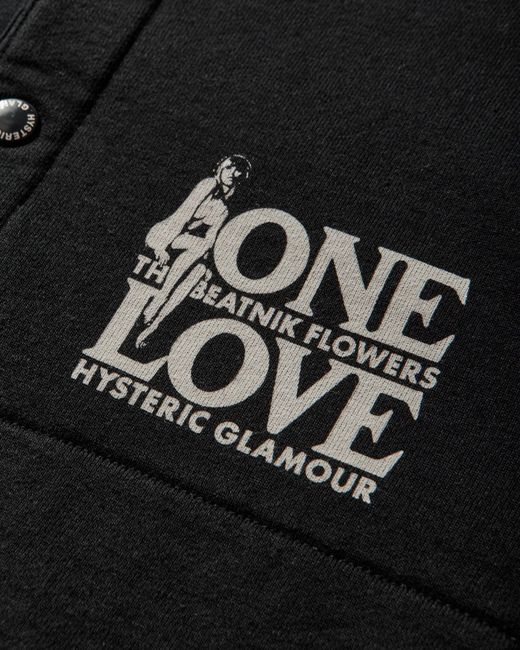 Hysteric Glamour S One Love Sweatshirt in Black for Men | Lyst