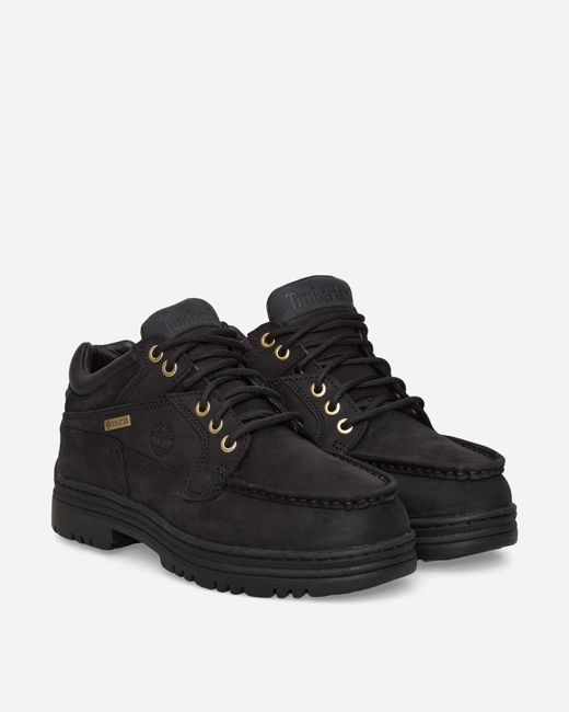 Timberland Black Heritage Low Lace-Up Gore-Tex Bootie Boots for men