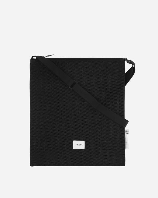 (w)taps Black Sling Bag for men