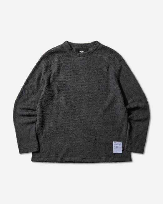 Satisfy Fuzzfleece Ad Long T-Shirt Phantom in Gray for Men | Lyst