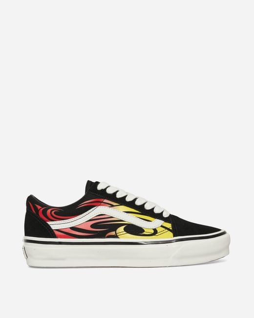 Vans Premium Old Skool Y2k Flame Sneakers Black / White for men