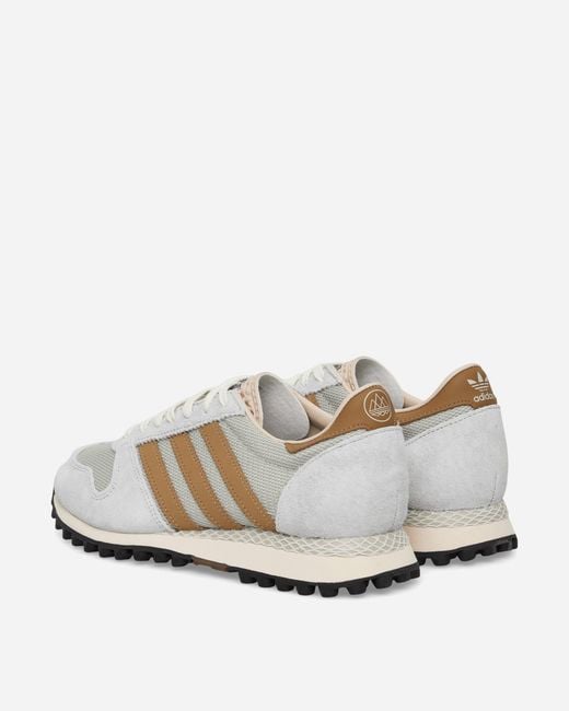 Adidas White Longridge Spzl Sneakers Wonder Silver / Halo Green for men