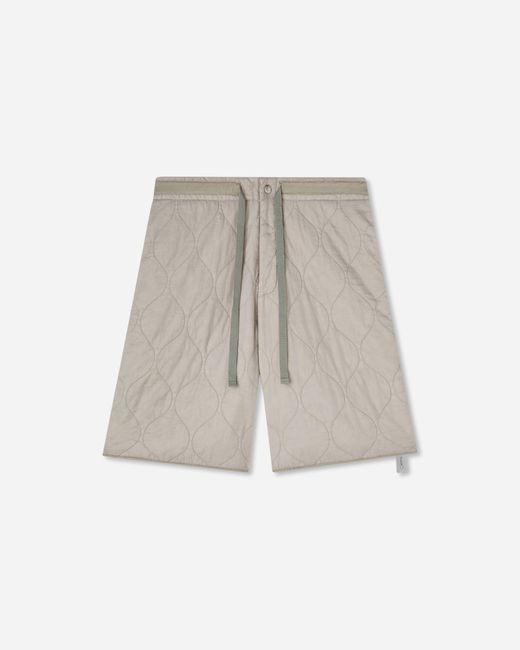 Oamc Peacemaker White S Combat Shorts Sand for men