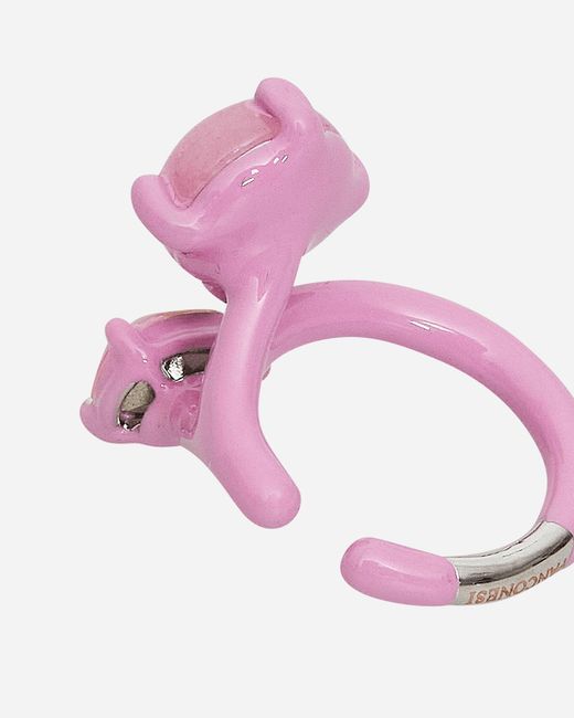 Panconesi Pink Corolla Ear Cuff