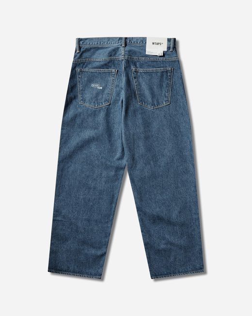 (w)taps S Blues Straight Pants for men