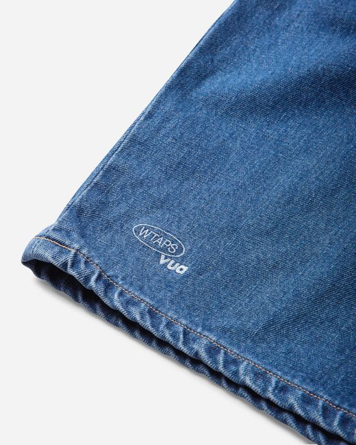 (w)taps S Blues Straight Shorts for men