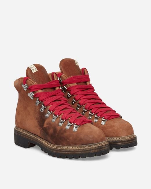 Visvim Brown Whymper Boots-Folk for men