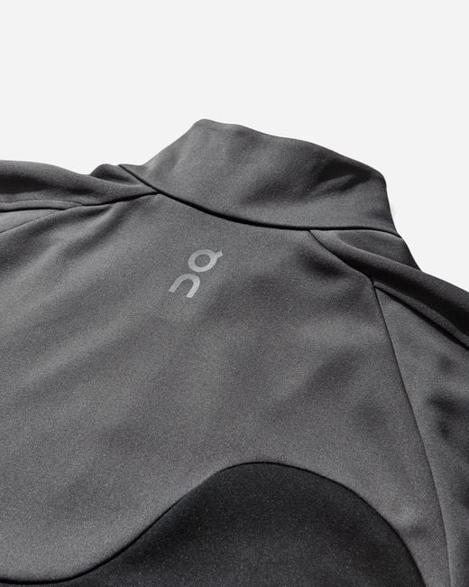 On Shoes Black Ik Track Jacket / Eclipse for men