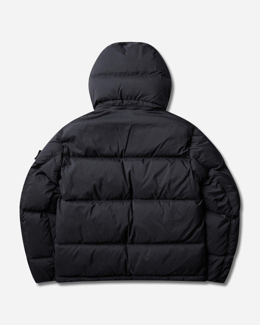 Stone Island Black S Matt Ripstop Cordura Down Jacket for men