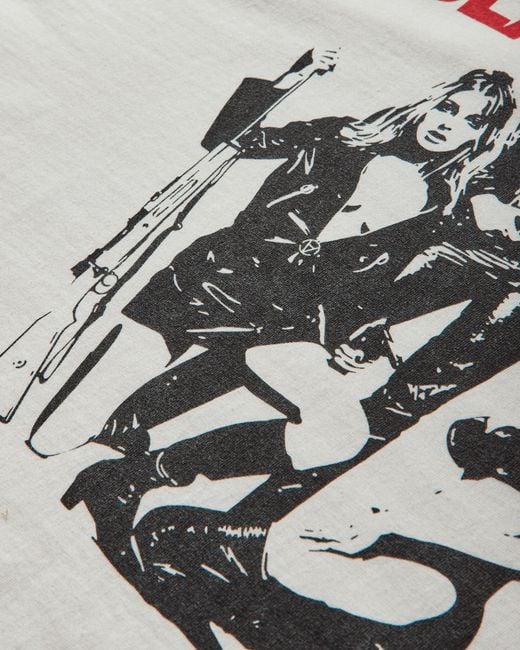 Hysteric Glamour Gray Slam Jam Hysteric Angels T-Shirt for men