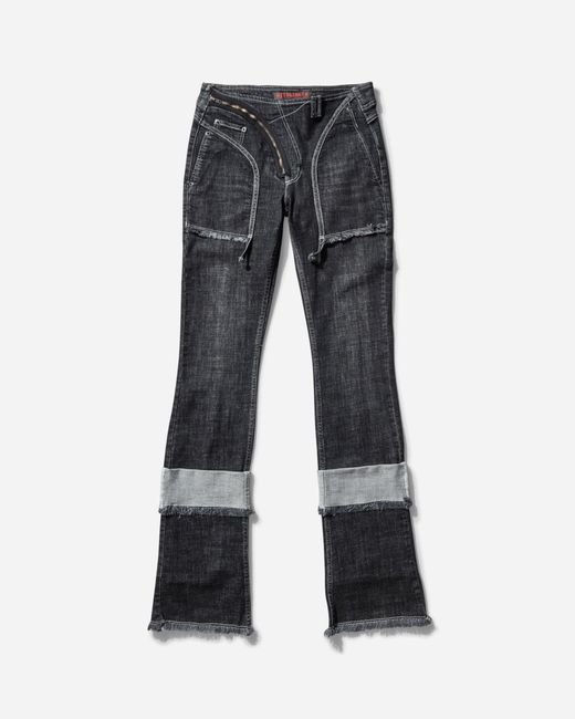OTTOLINGER Gray Women S Open Back Denim Pants