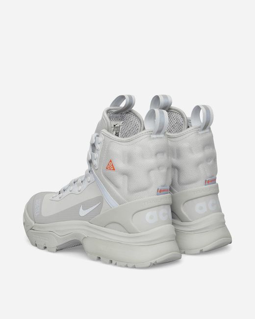Nike Gray Acg Air Zoom Gaiadome Gore-tex Boots Grey Fog / Pure Platinum for men