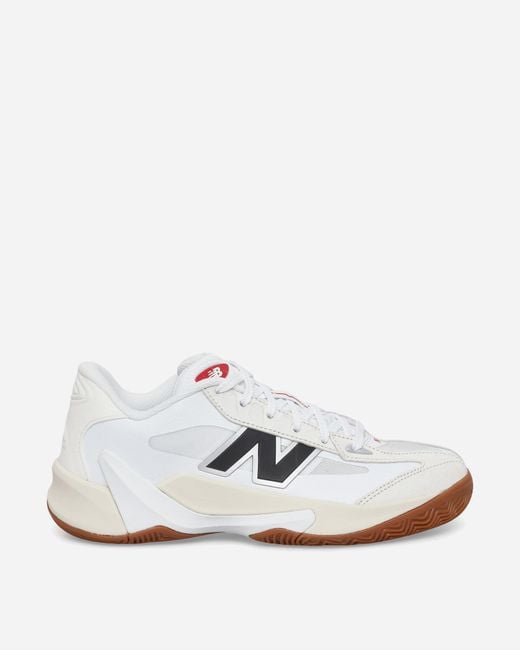 New Balance White P350 Sneakers / Sea Salt for men