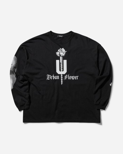 Undercover Black S Urban Flower Longsleeve T-Shirt