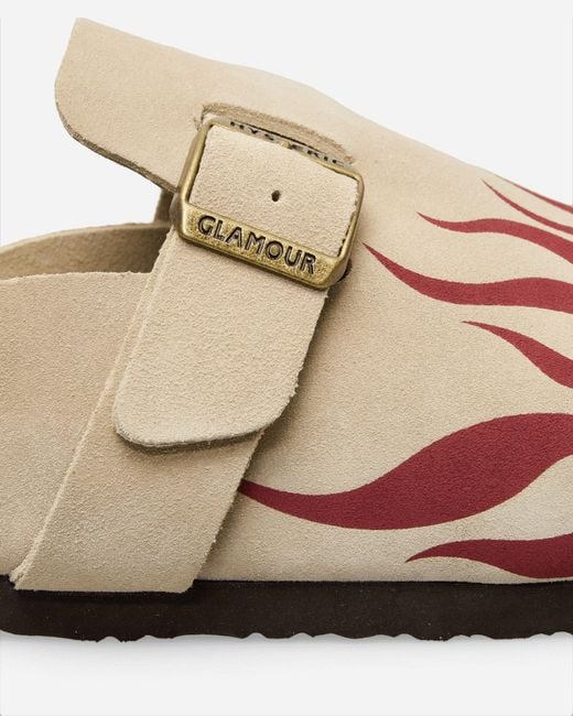 Hysteric Glamour Women S Fire Pattern Sandals in White | Lyst