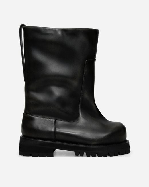 Protocol Index Black Distressed Shaft Boots for men