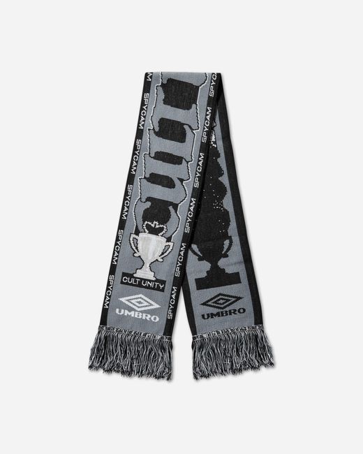 Umbro Blue Cult Unity Scarf Black / Grey for men