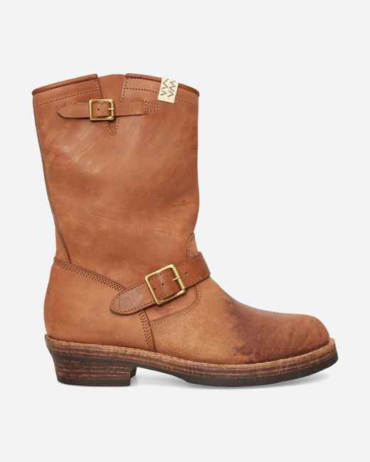 Visvim Brown T.W.O. Boots-Folk for men