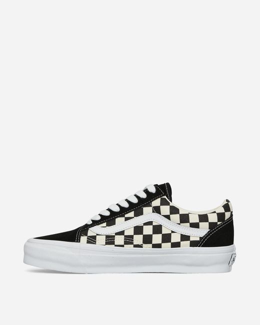 Vans White Old Skool Lx Og Sneakers Checkerboard for men